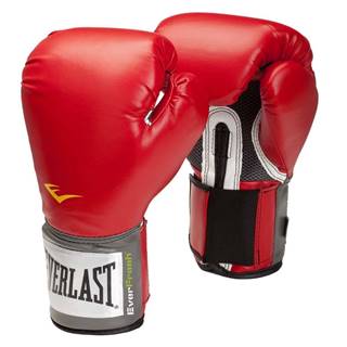 Boxerské rukavice Everlast Pro Style 2100 Training Gloves červená - S (10oz)