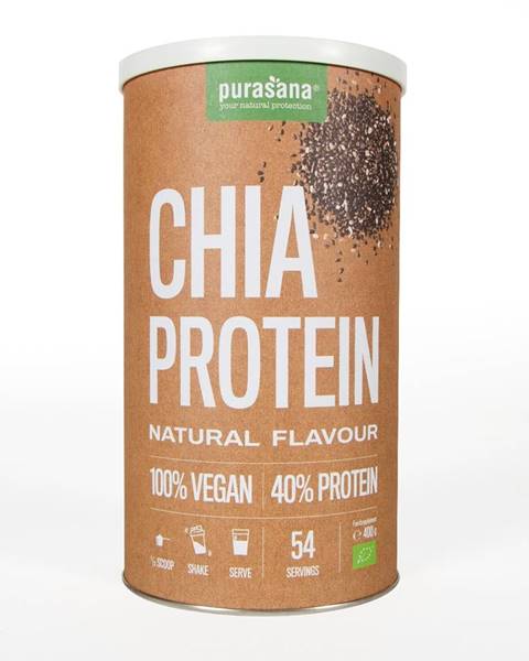 Purasana Chia Protein BIO 400 g prírodná chuť
