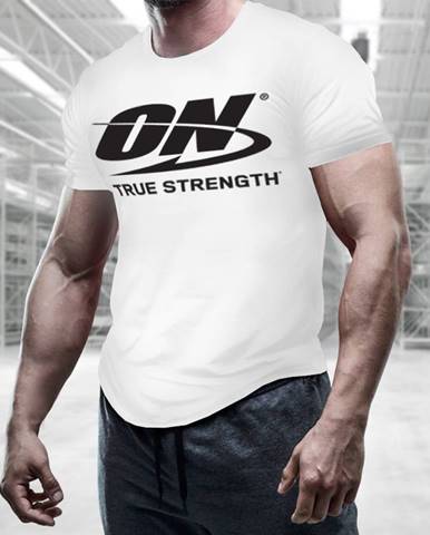 Optimum Nutrition Men´s T-shirt True Strength White  M