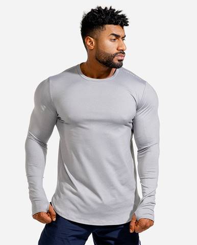 Long Sleeve Statement Muscle Grey  S