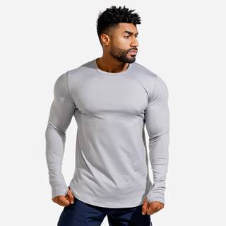 Long Sleeve Statement Muscle Grey  S