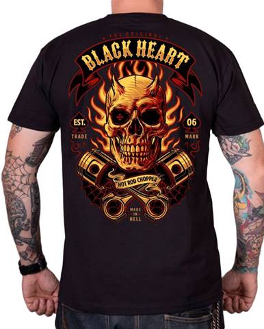Tričko BLACK HEART Hell Boy čierna - M