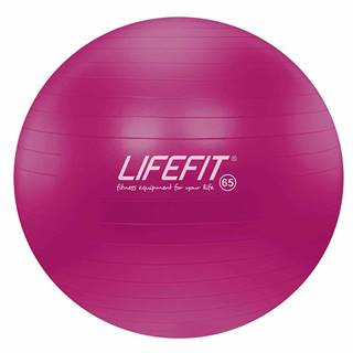 Gymnastický míč LIFEFIT ANTI-BURST 65 cm, bordó