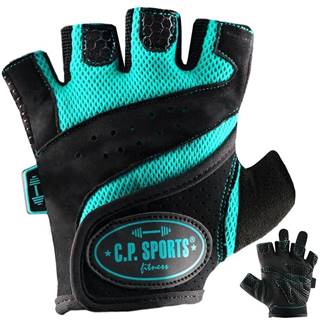 C.P. Sports Fitness rukavice tyrkysové  XS