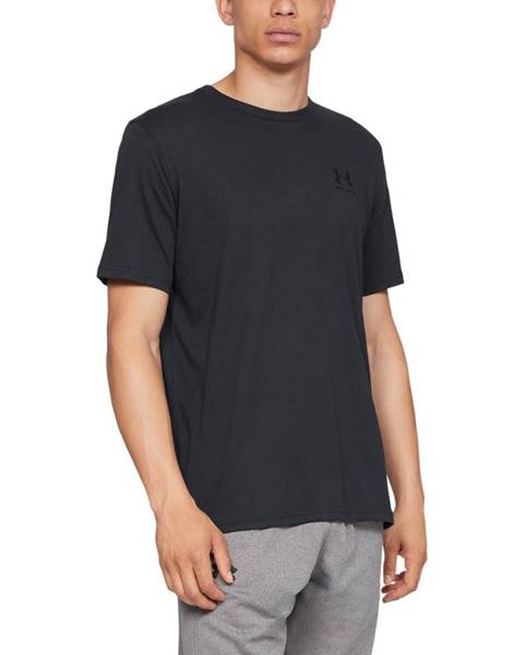 Under Armour Sportstyle Left Chest SS Black  S