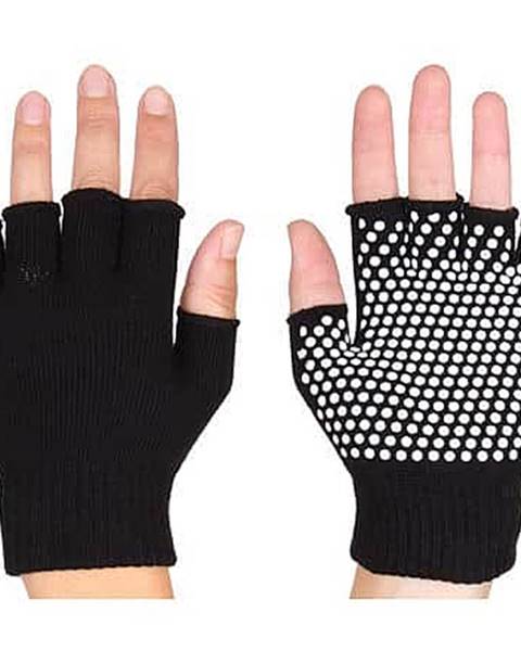 Grippy G1 rukavice na jógu, bezprsté černá