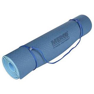 Yoga TPE 6 Double Mat podložka na cvičení modrá-modrá