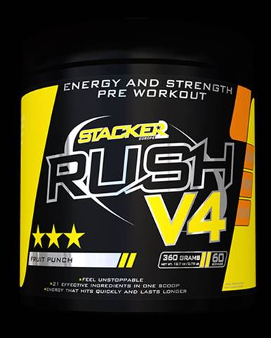 Stacker2 Predtréningový stimulant Rush V4 180 g tropical