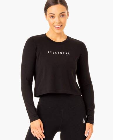 Ryderwear Dámske tričko Long Sleeve Top Foundation Black  XS