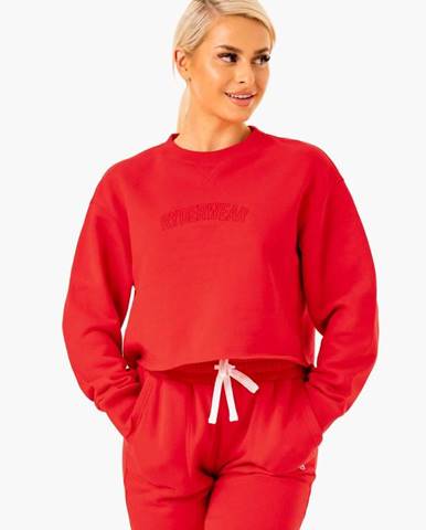 Ryderwear Dámska mikina Ultimate Fleece Red  XS