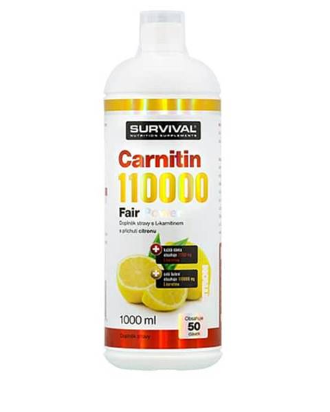 Carnitin 110000 Fair Power 1000 ml citron