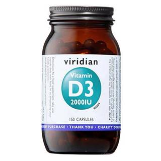 Viridian Vitamin D3 2000 IU  150 cps