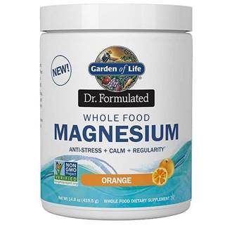 Garden of Life Magnesium Dr. Formulated - Hořčík - pomerančový 419,5g VÝPRODEJ