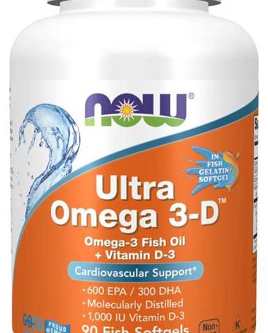 Ultra omega-3 s vitamínom D 90 kaps.