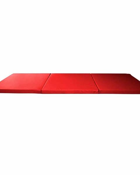 Skladacia gymnastická žinenka inSPORTline Pliago 195x90x5 cm Farba červená