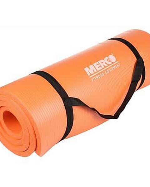 Yoga NBR 15 Mat podložka na cvičení oranžová