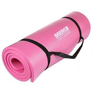 Yoga NBR 15 Mat podložka na cvičení růžová
