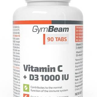 Vitamin C + D3 1000 IU -  90 tbl.
