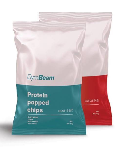 GymBeam Proteínové čipsy 40 g chilli a limetka