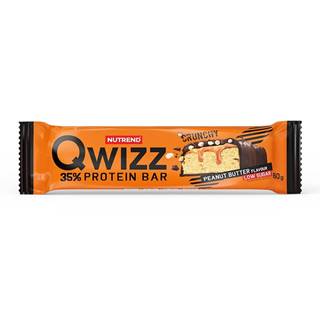 Proteínová tyčinka Nutrend Qwizz Protein Bar 60g arašidové maslo