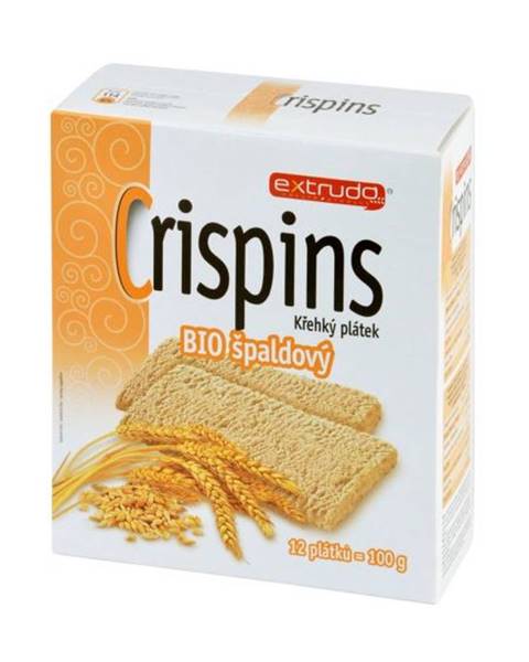 BIO  Chlebíček viaczrnný špaldový Crispins 100 g