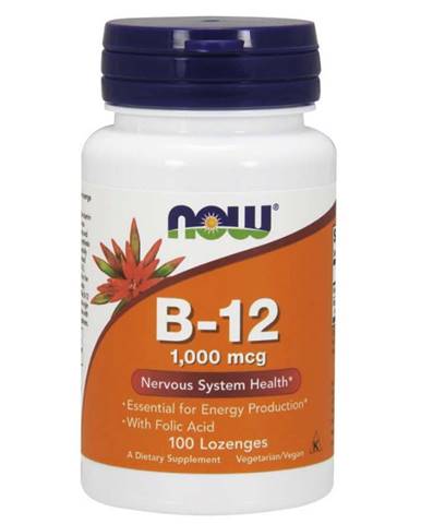 NOW Vitamín B12 100 tab.