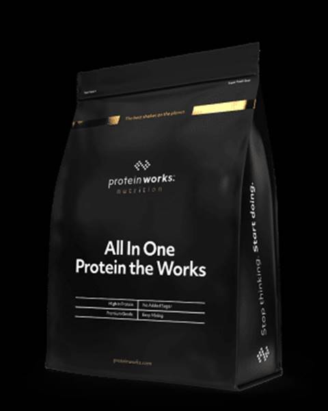 TPW All In One Protein The Works 2000 g jahodový krém