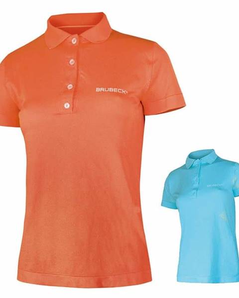 Dámske thermo tričko  PRESTIGE s golierom Farba oranžová, Veľkosť M