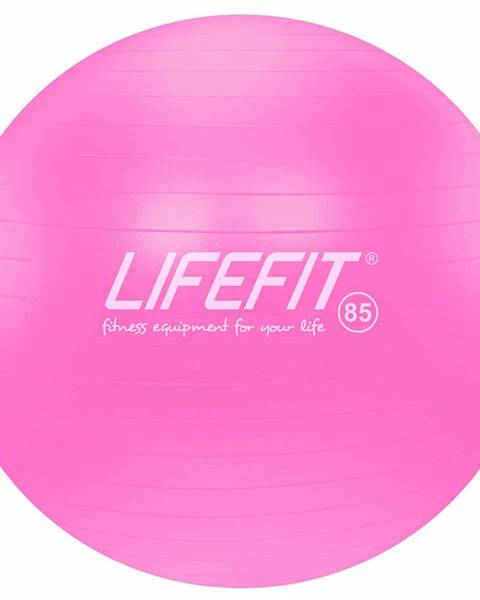 Gymnastický míč LIFEFIT ANTI-BURST 85 cm, růžový