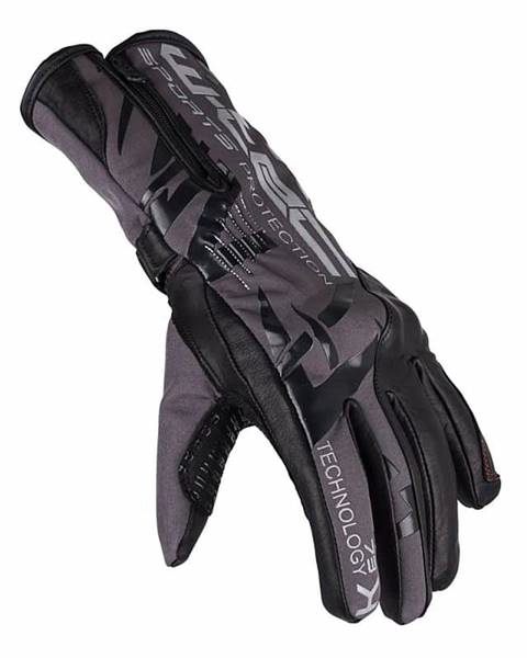 Moto rukavice W-TEC Kaltman Farba čierno-šedá, Veľkosť S