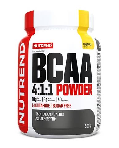 Práškový koncentrát Nutrend BCAA 4:1:1 Powder 500 g ananás