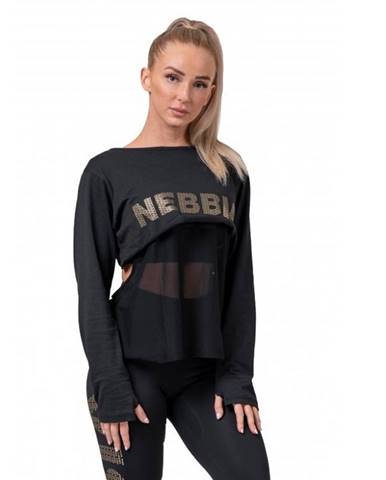 Dámske tričko Nebbia Intense Mesh 805 Black - S