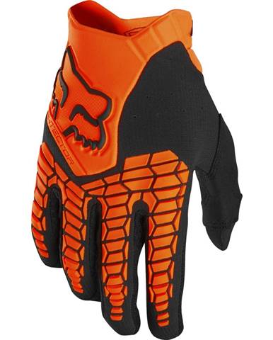 Motokrosové rukavice  Pawtector Fluo Orange MX22 fluo oranžová - S