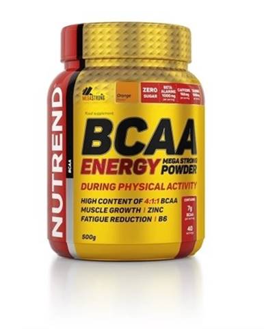 BCAA Energy Mega Strong Powder -  500 g Raspberry