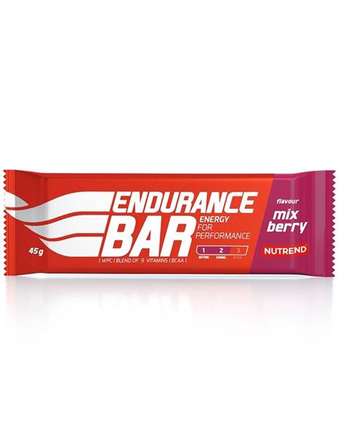 Energetická tyčinka Nutrend Endurance Bar 45 g karamel