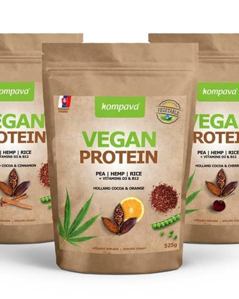 Vegan Protein - Kompava 525 g Holland Cocoa & Cherry