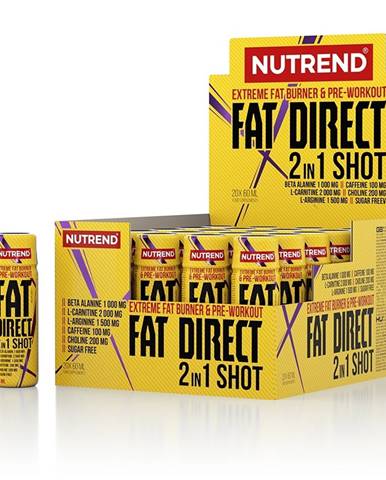 Spaľovač Nutrend Fat Direct Shot 20x60 ml