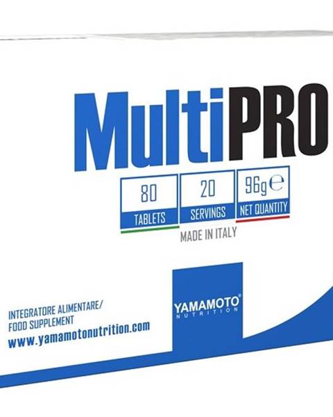 MultiPRO (komplexný multivitamín a multiminerál) - Yamamoto 80 tbl.