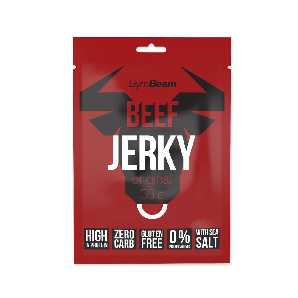 GymBeam Beef Jerky 50 g ori...
