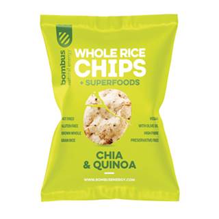 Rýžové čipsy Chia a Quinoa 60 g